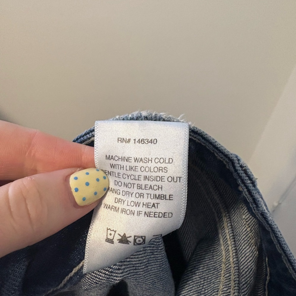 AMO Abigail Jeans High Rise Patch Pocket Size 29 - Picture 7 of 7
